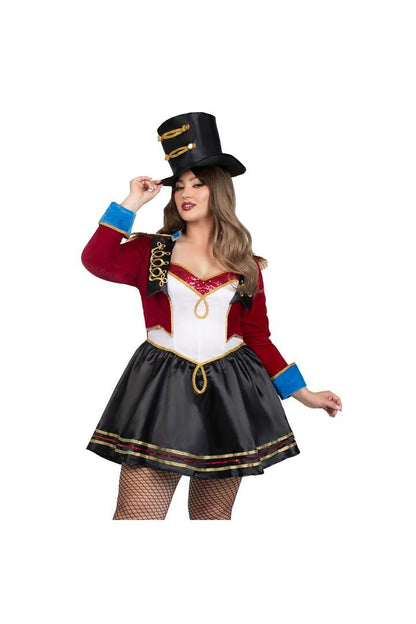 Leg Avenue Plus Classic Ringmaster Costume Multicolor 3