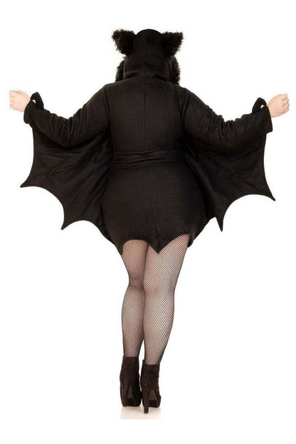 Leg Avenue Plus Cozy Bat Costume in Black 5