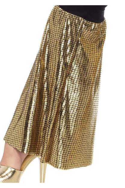 Leg Avenue Plus Disco Diva Costume in Gold 4