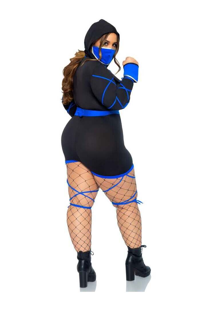 Leg Avenue Plus Dragon Ninja Costume 6