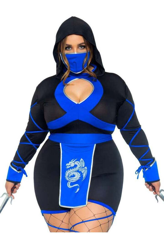 Leg Avenue Plus Dragon Ninja Costume 