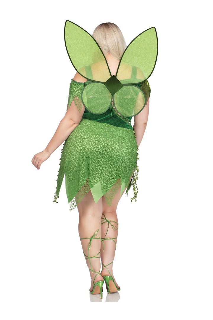 Leg Avenue Plus Forest Fairy Costume Green  4