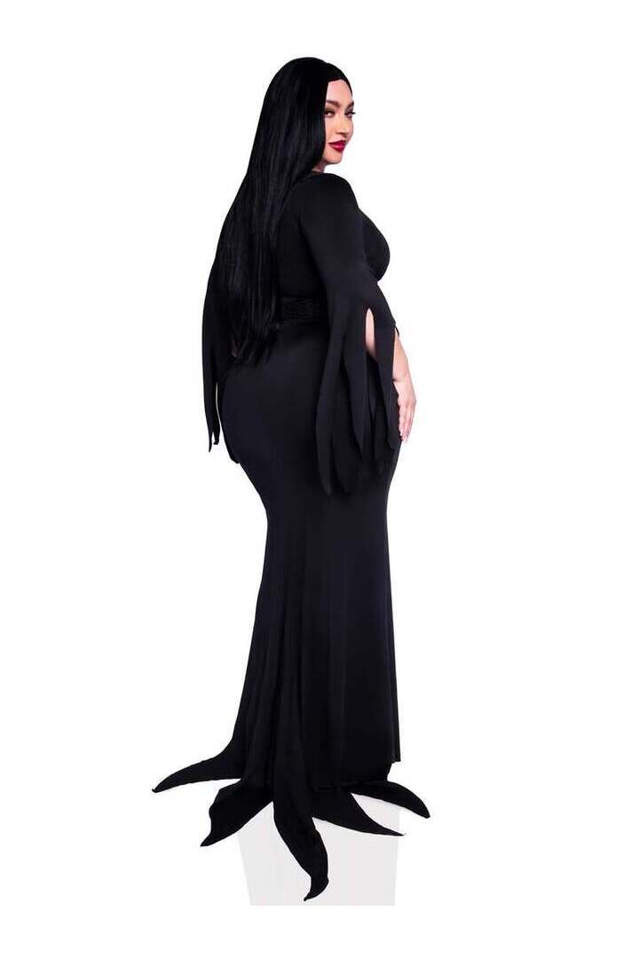 Leg Avenue Plus Immortal Mistress Costume Dress in Black 4