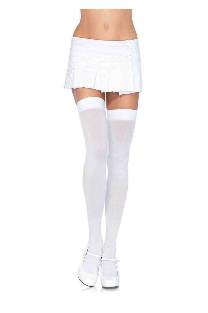 Leg Avenue Plus Luna Thigh High Stockings in Queen Size 4