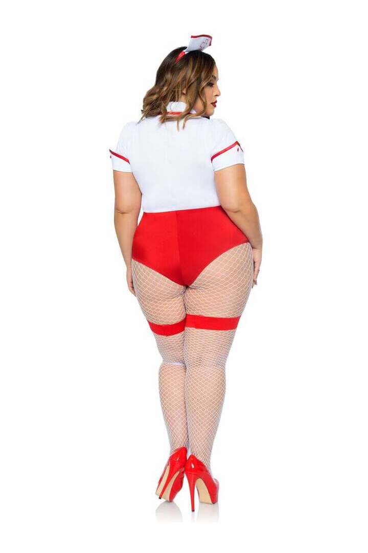 Leg Avenue Plus Nurse Feelgood Sexy Costume 9