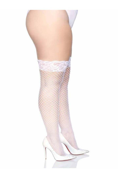 Leg Avenue Plus Nya Stay Up Thigh Highs in 1X/2X 4