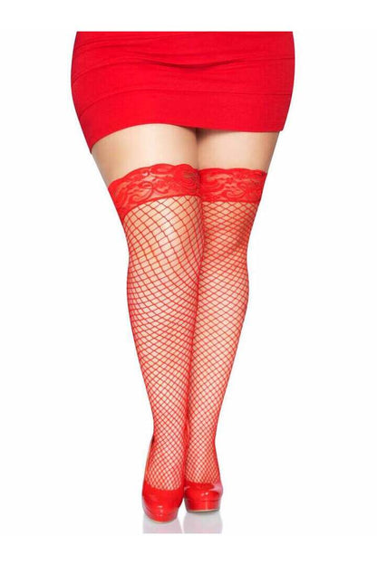Leg Avenue Plus Nya Stay Up Thigh Highs in 1X/2X 5
