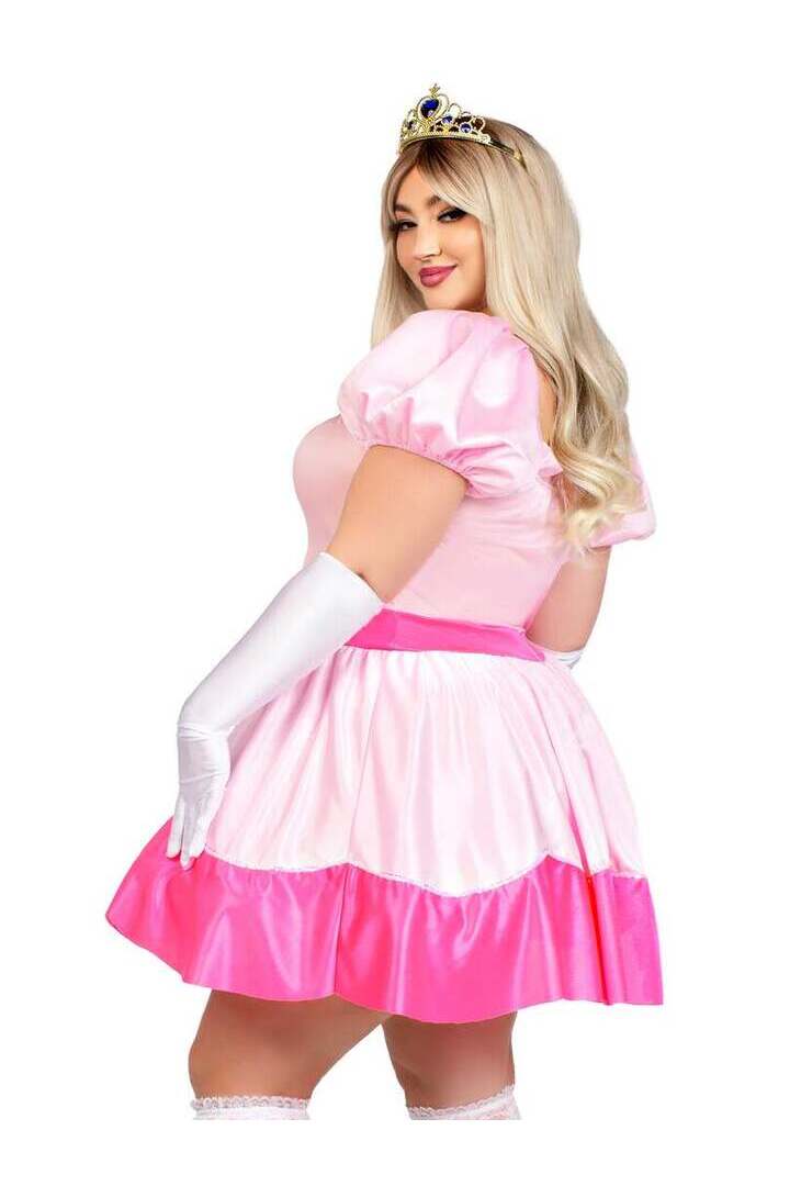 Leg Avenue Plus Pink Princess Costume in Pink 2