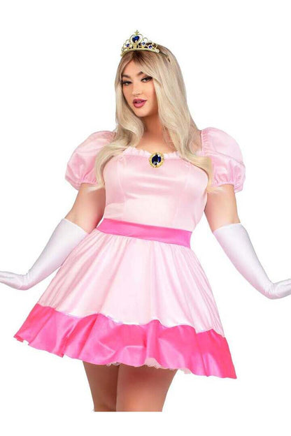 Leg Avenue Plus Pink Princess Costume in Pink 3
