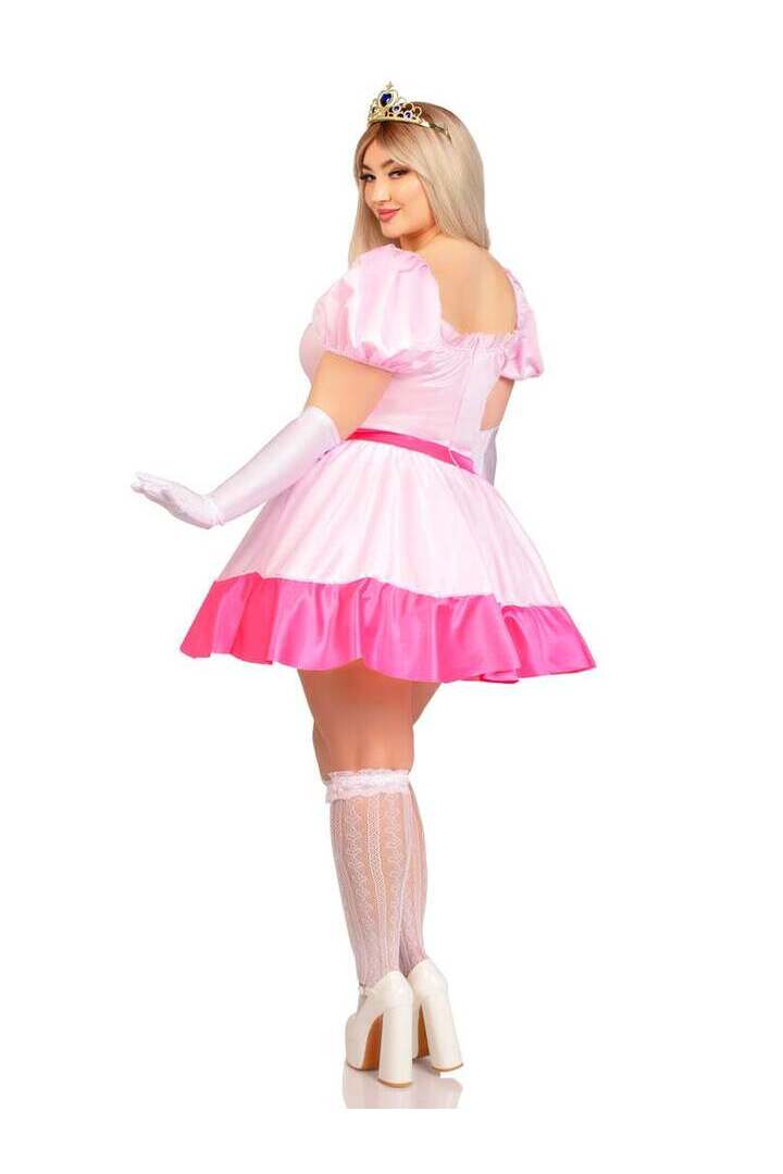 Leg Avenue Plus Pink Princess Costume in Pink 5