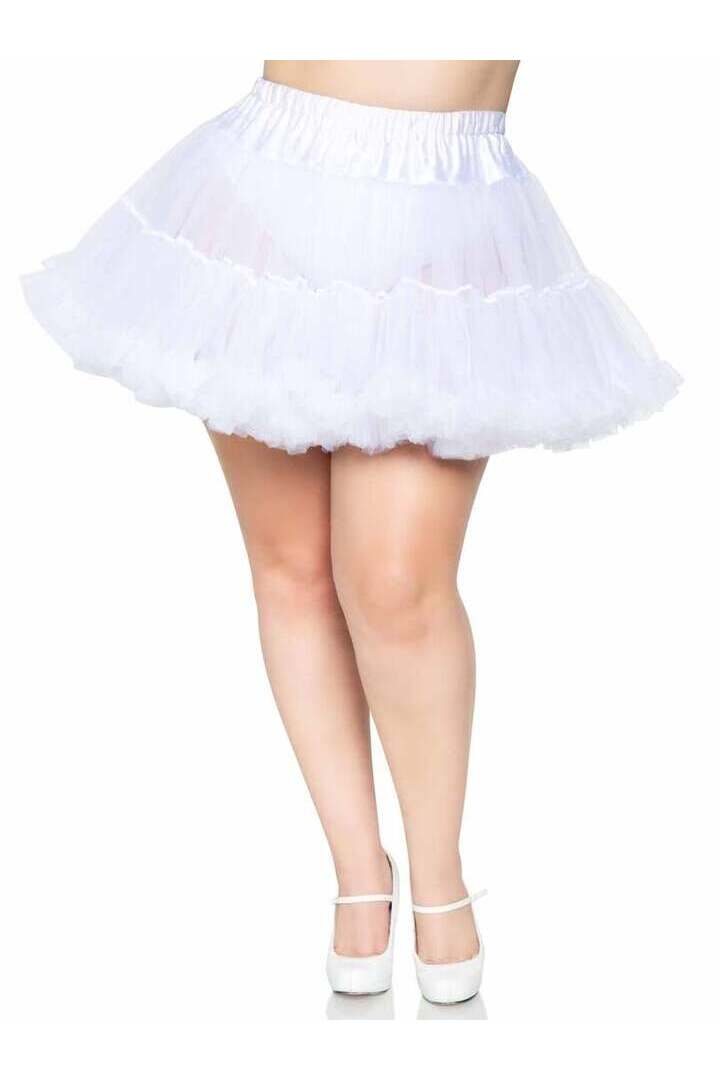 Leg Avenue Plus Size Layered Tulle Petticoat Costume Skirt in 1X/2X 3
