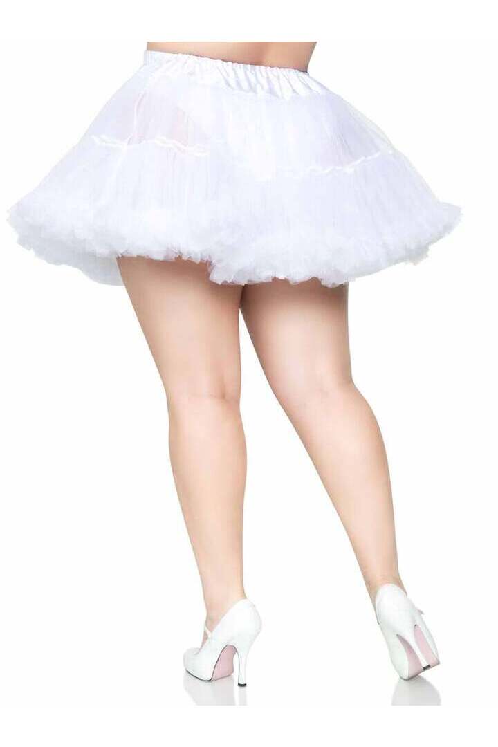 Leg Avenue Plus Size Layered Tulle Petticoat Costume Skirt in 1X/2X 4