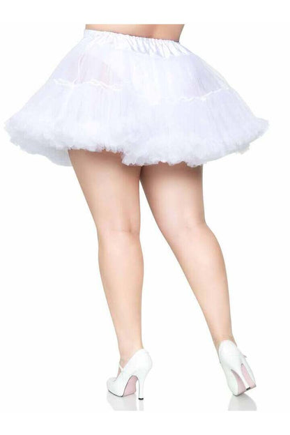 Leg Avenue Plus Size Layered Tulle Petticoat Costume Skirt in 1X/2X 4