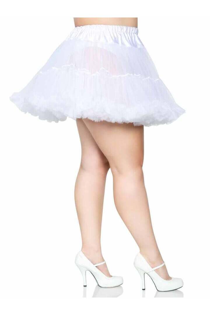 Leg Avenue Plus Size Layered Tulle Petticoat Costume Skirt in 1X/2X 5