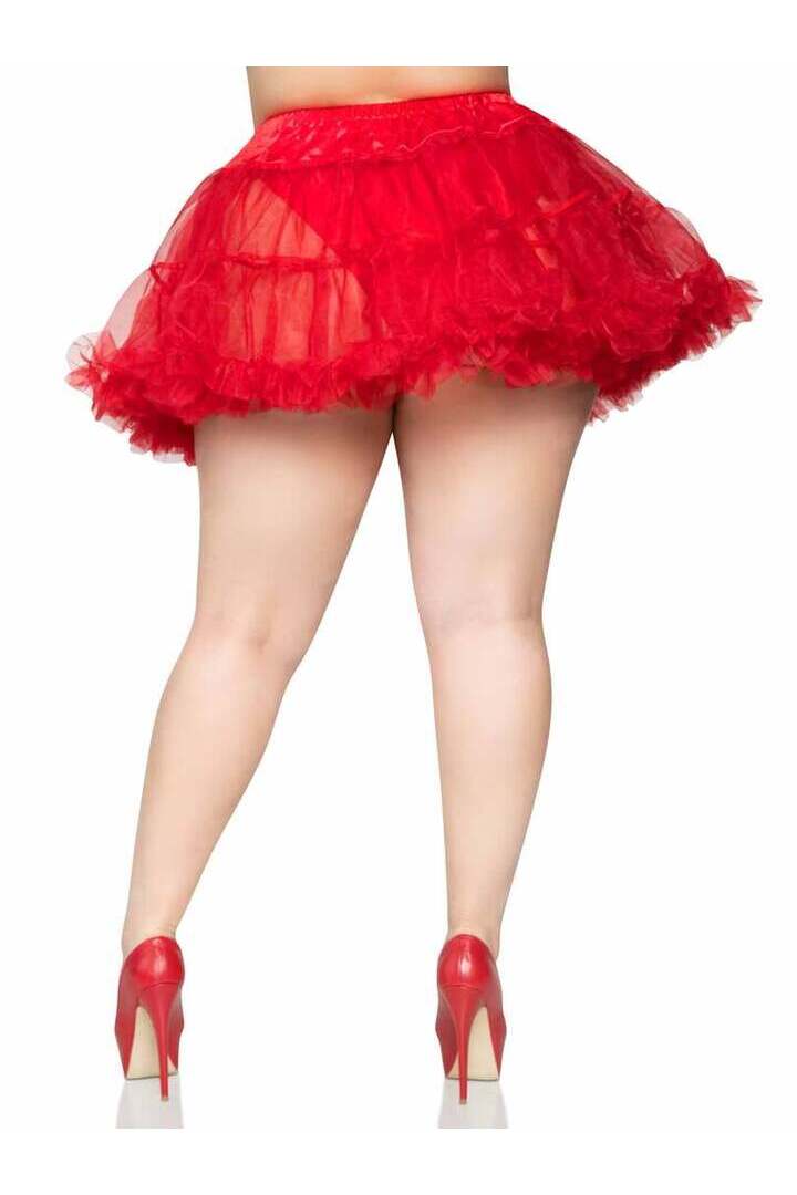 Leg Avenue Plus Size Layered Tulle Petticoat Costume Skirt in 1X/2X 7
