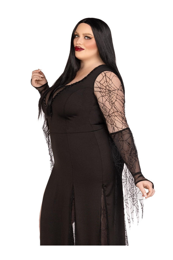 Leg Avenue Plus Spooky Beauty Costume Black  1