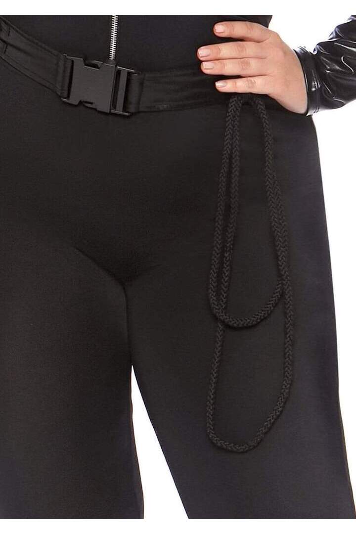 Leg Avenue Plus Sultry Supervillain Costume in Black 4