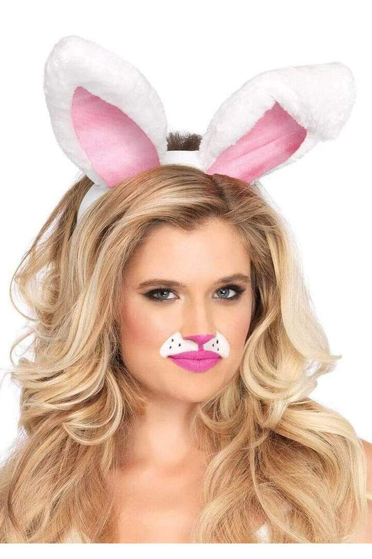 Leg Avenue Plush Bunny Rabbit Ears Headband in One Size 