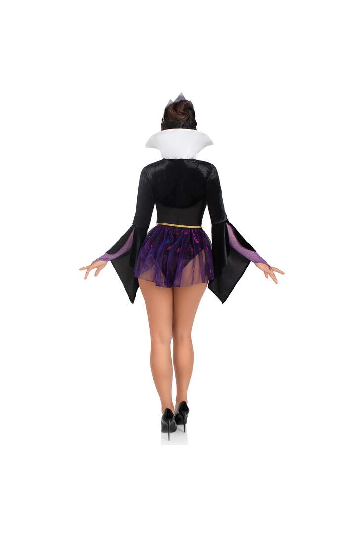 Leg Avenue Poison Apple Queen Costume Black 5