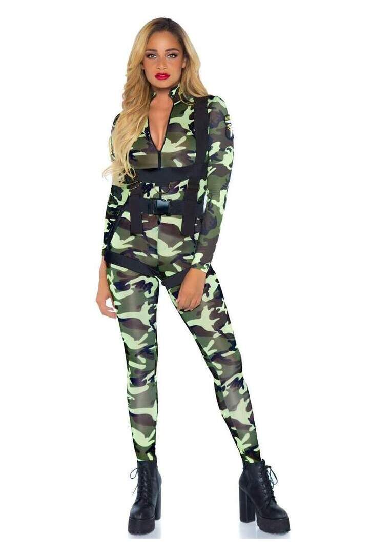 Leg Avenue Pretty Paratrooper Costume in Camo 2