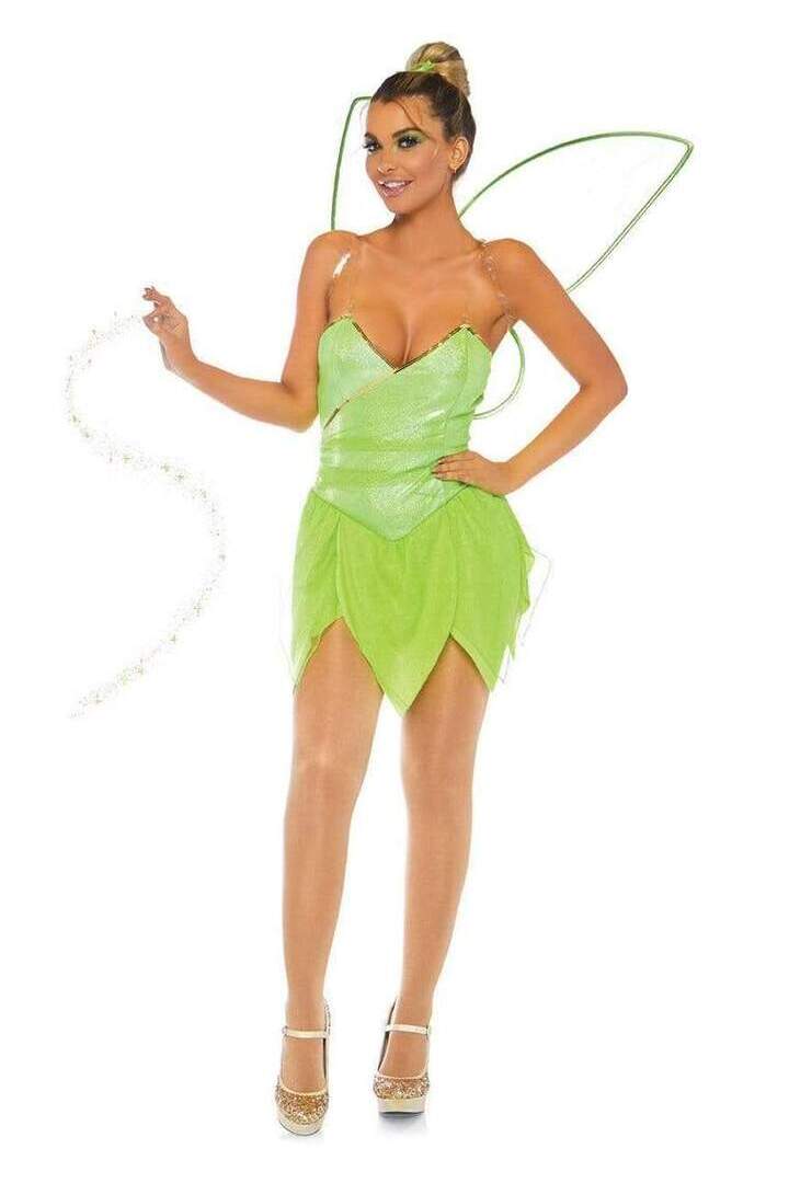 Leg Avenue Pretty Pixie Costume in Green 2