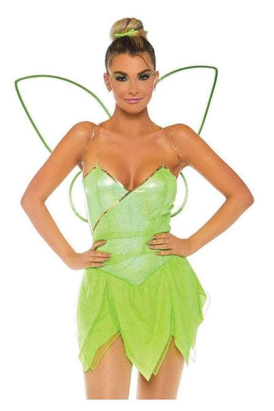 Leg Avenue Pretty Pixie Costume in Green 