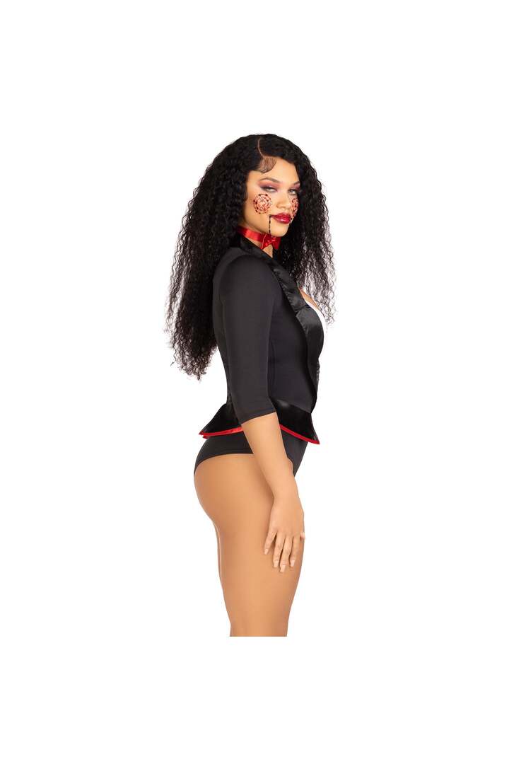 Leg Avenue Pretty Puppet Costume Black/White 2