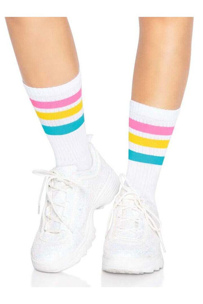 Leg Avenue Pride Crew Socks in One Size 10