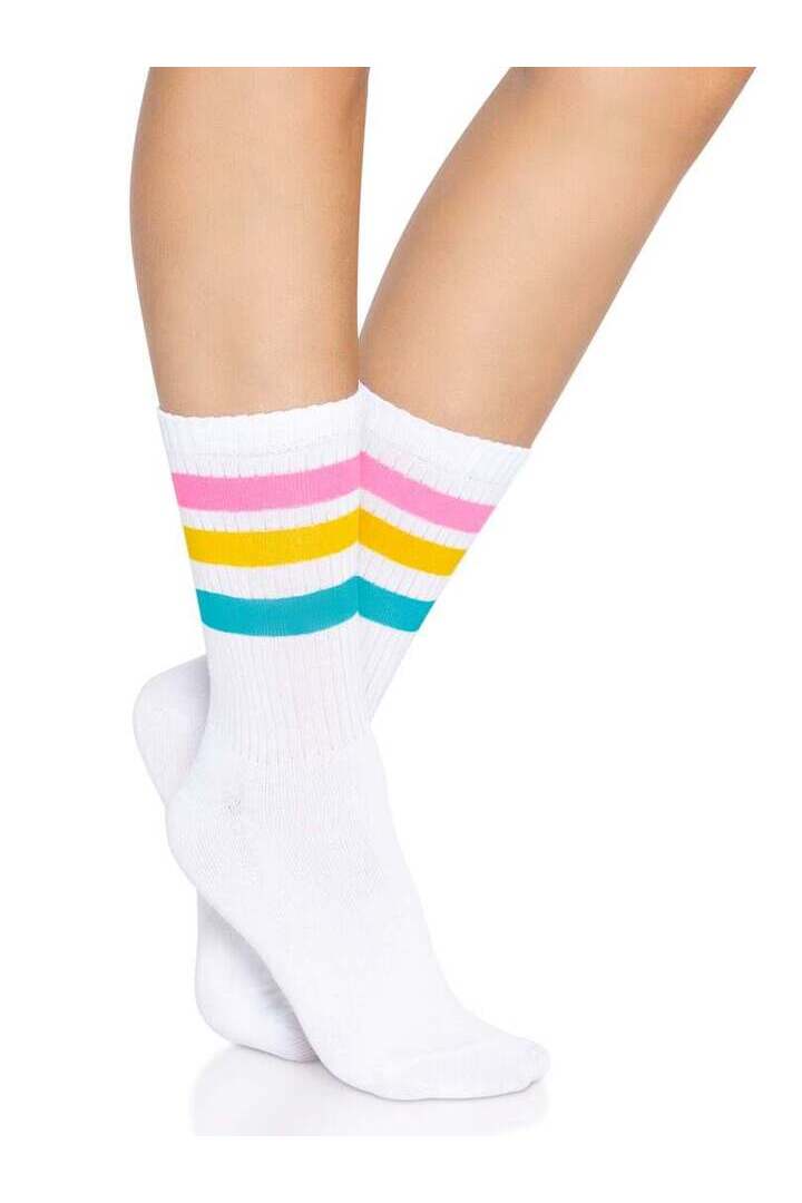 Leg Avenue Pride Crew Socks in One Size 6