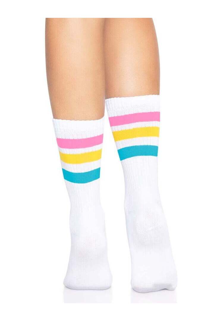 Leg Avenue Pride Crew Socks in One Size 7