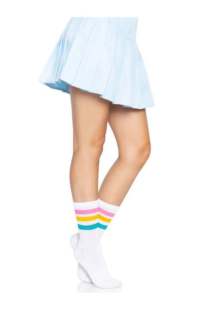 Leg Avenue Pride Crew Socks in One Size 8