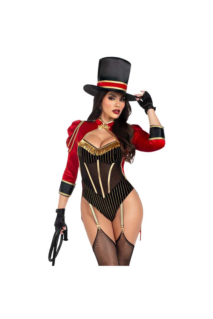Leg Avenue Ravishing Ringmaster Costume Red/Black 