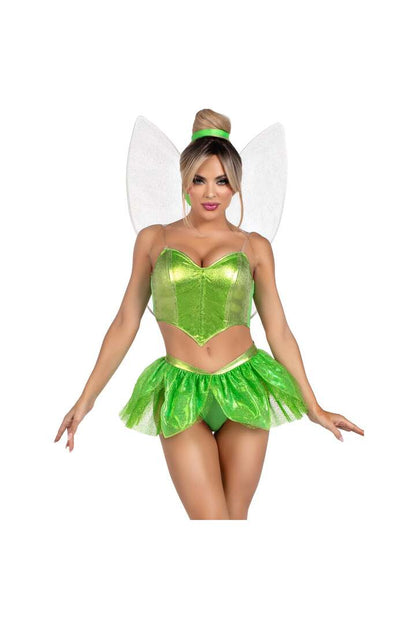 Leg Avenue Rebel Fairy Costume Green 3