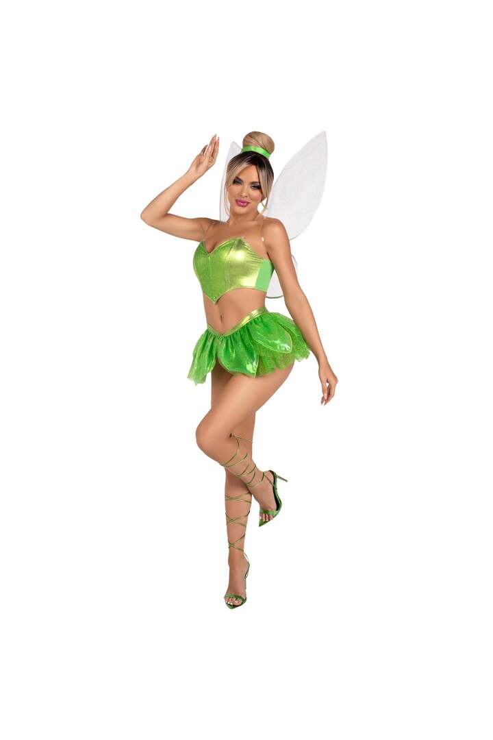 Leg Avenue Rebel Fairy Costume Green 4