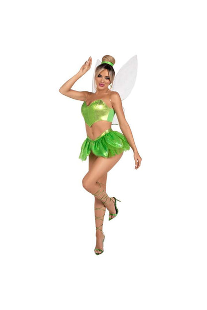 Leg Avenue Rebel Fairy Costume Green 4