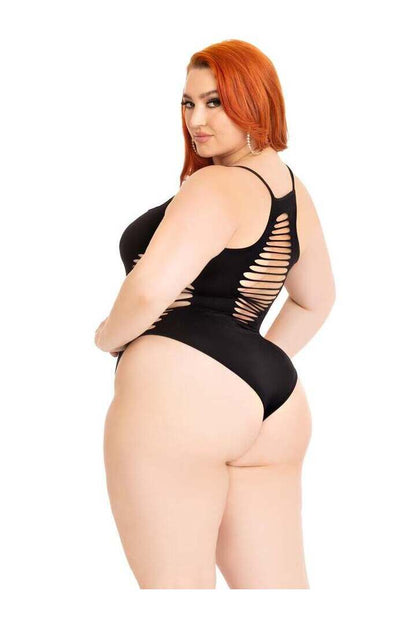 Leg Avenue Reckless Behavior Plus Bodysuit in 1X/2X 1