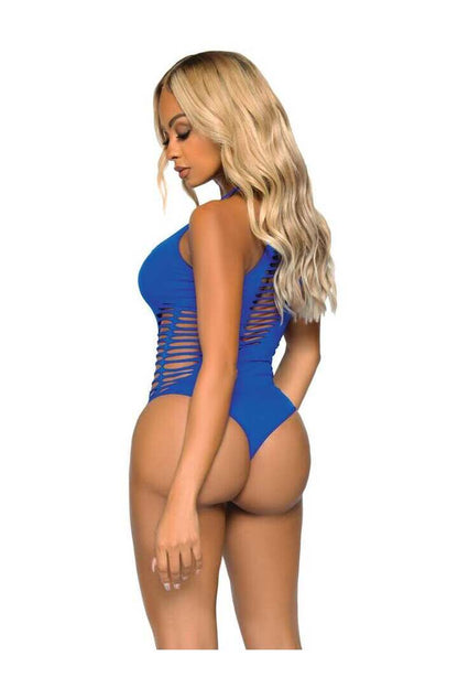 Leg Avenue Reckless Behavior Thong Bodysuit in One Size 14