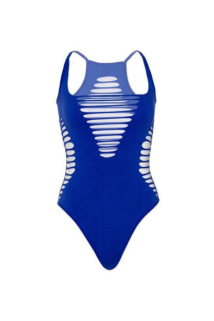 Leg Avenue Reckless Behavior Thong Bodysuit in One Size 17