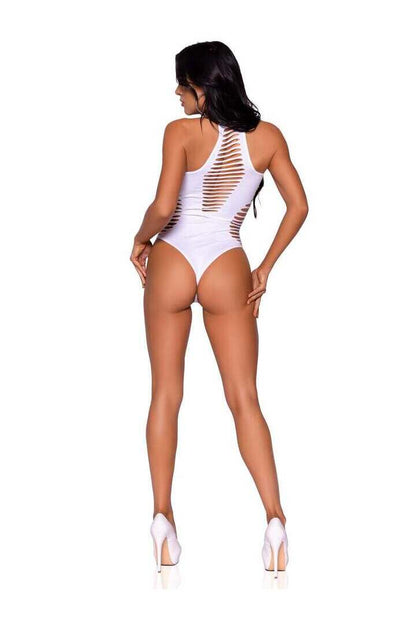 Leg Avenue Reckless Behavior Thong Bodysuit in One Size 5