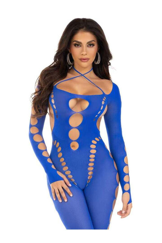 Leg Avenue Reckless Intentions Footless Bodystocking in One Size 