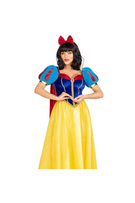 Leg Avenue Royal Snow White Costume Yellow 