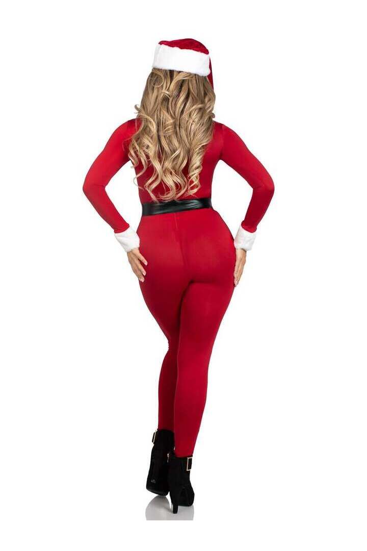 Leg Avenue Santa Baby Costume in Red/White 5