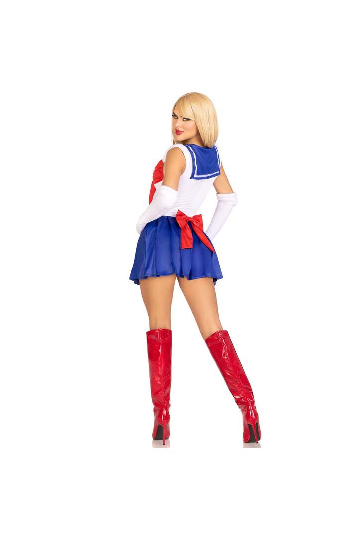 Leg Avenue Sexy Sailor Costume Red/White/Blue 5