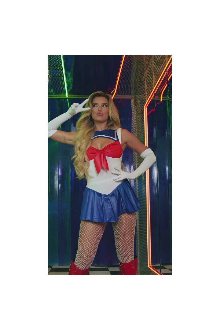 Leg Avenue Sexy Sailor Costume Red/White/Blue 6