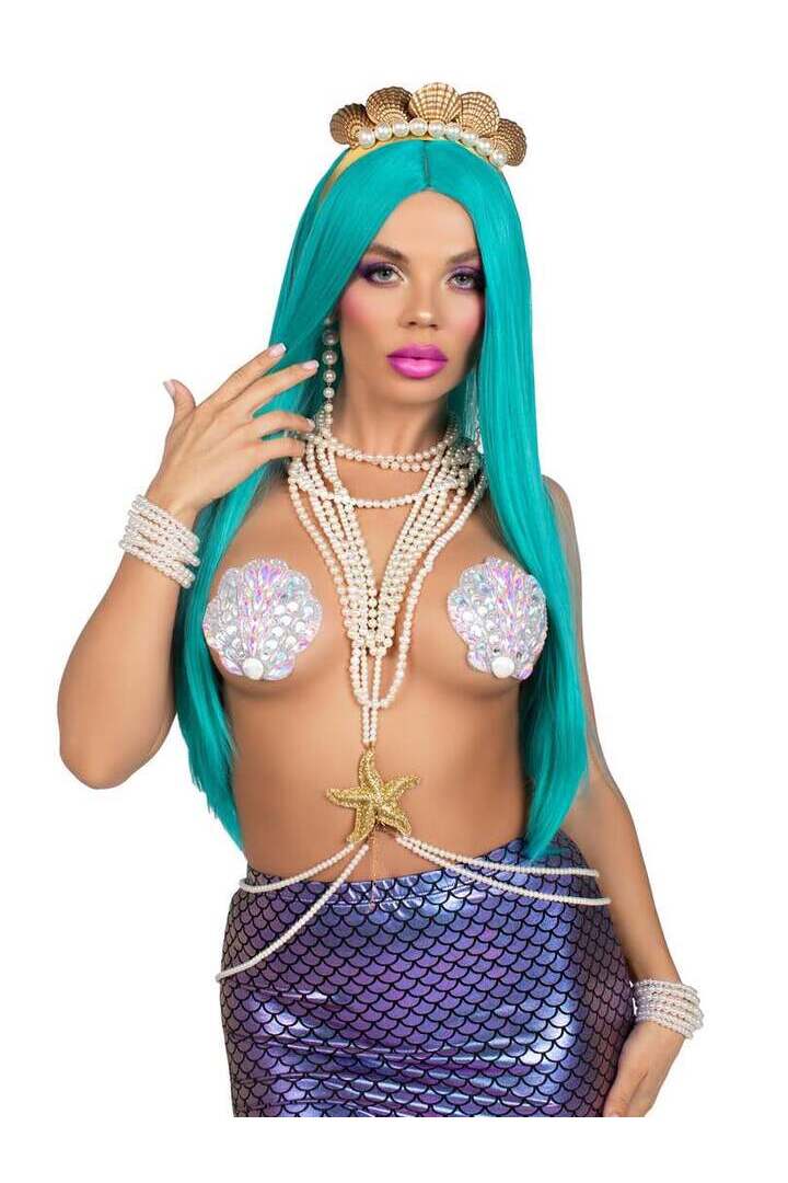 Leg Avenue Shell Nipple Covers in One Size 5