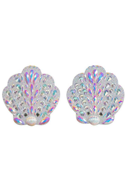 Leg Avenue Shell Nipple Covers in One Size 6