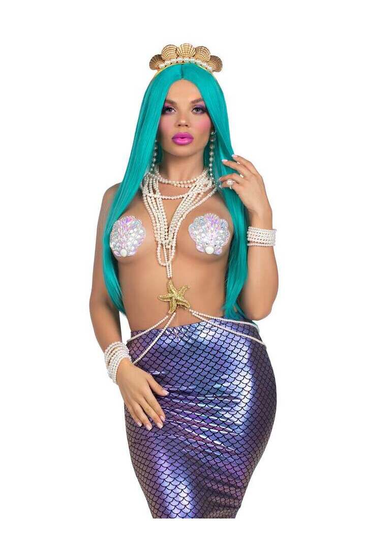 Leg Avenue Shell Nipple Covers in One Size 7