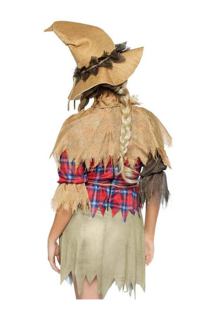 Leg Avenue Sinister Scarecrow Costume in Red 2