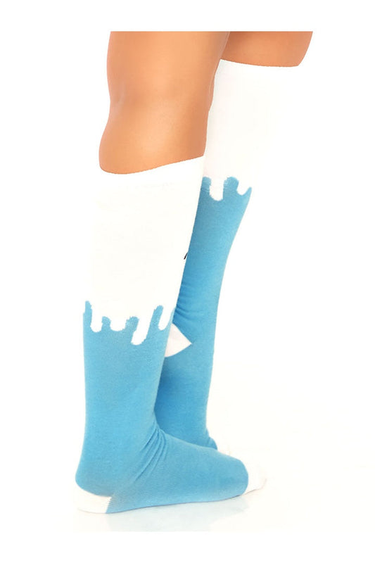 Leg Avenue Snow Man Knee-High Socks Multicolor in One Size 