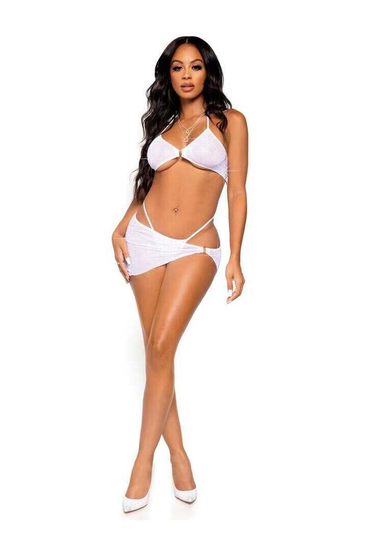 Leg Avenue South Beach Sarong & Bikini Set 10